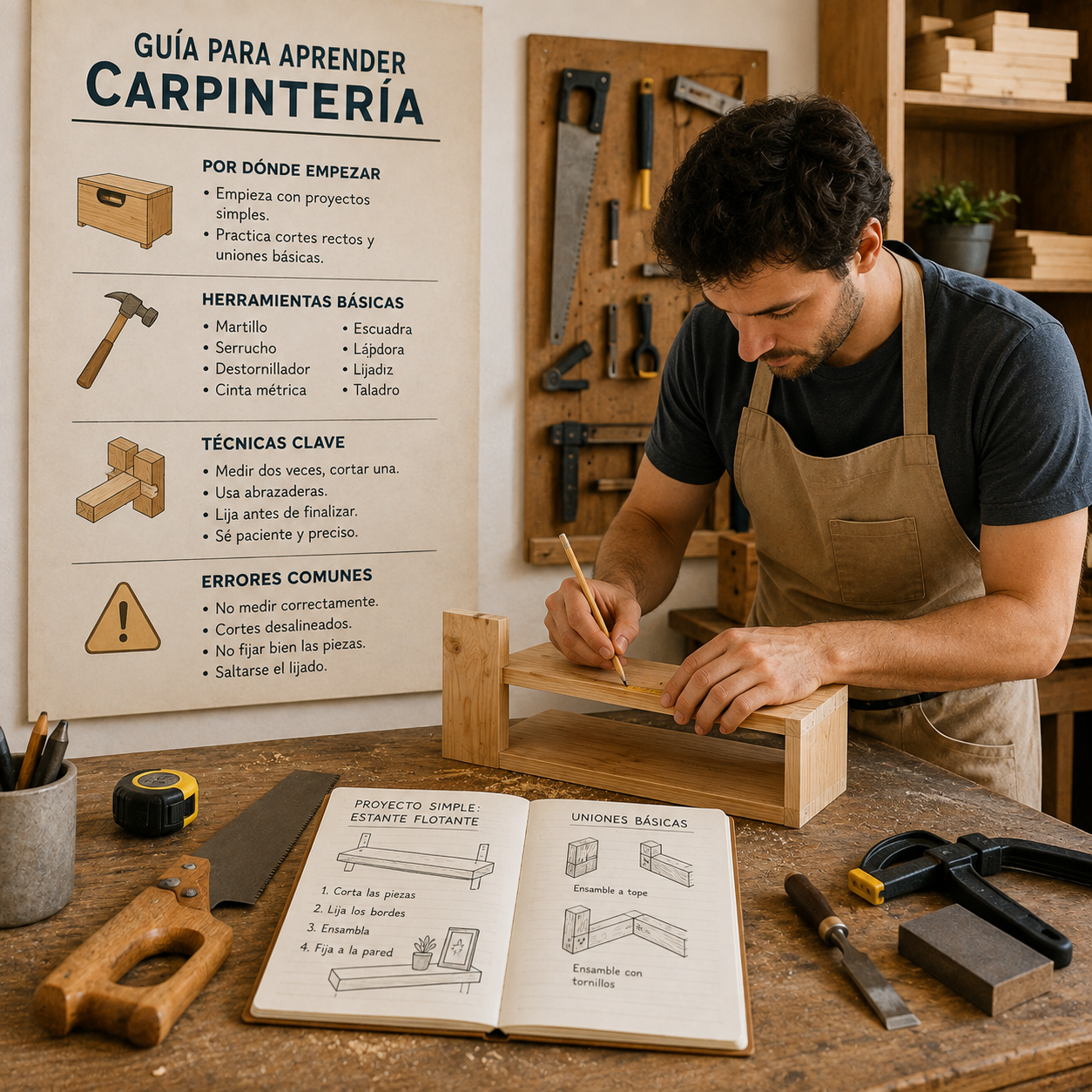 Aplicación para Aprender Carpintería Gratis desde Casa