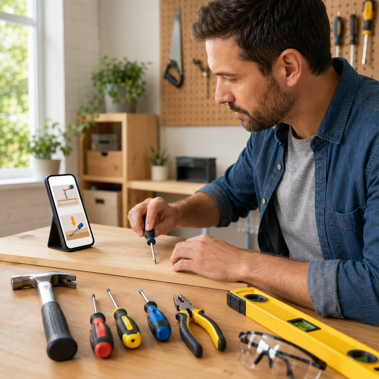 Aprende a Usar Herramientas Básicas desde una App