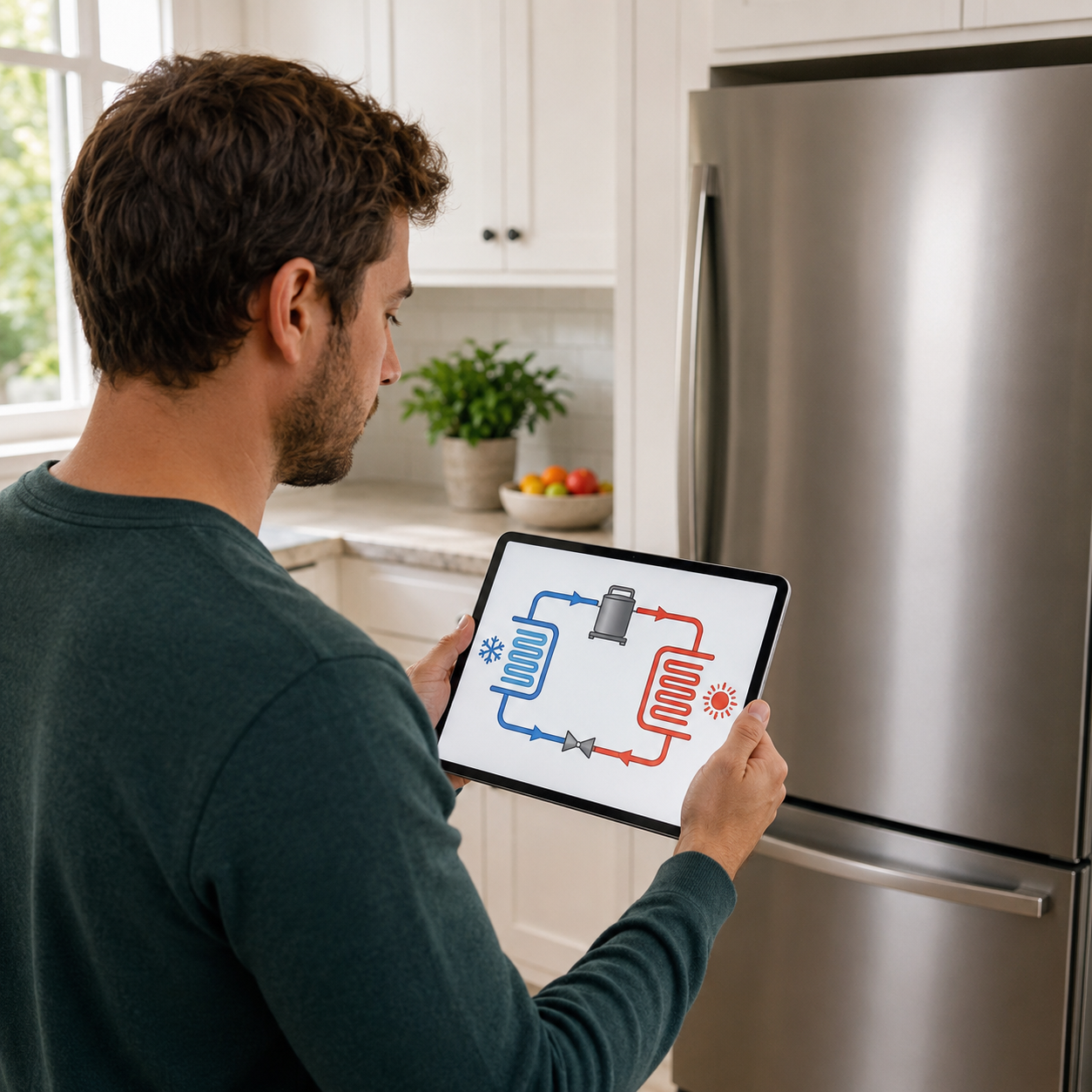 Cómo funciona un refrigerador por dentro